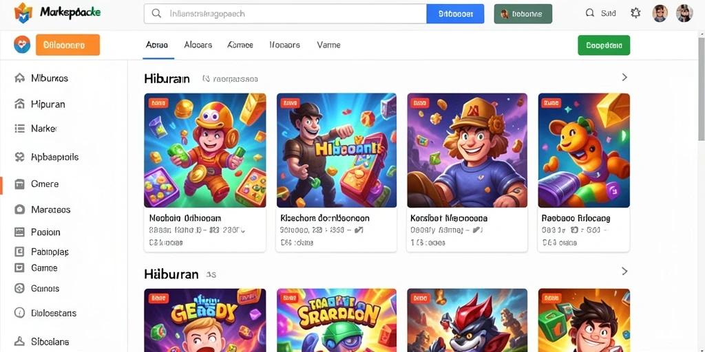 neoparty - Beragam permainan yang bisa dimainkan secara bersamaan.